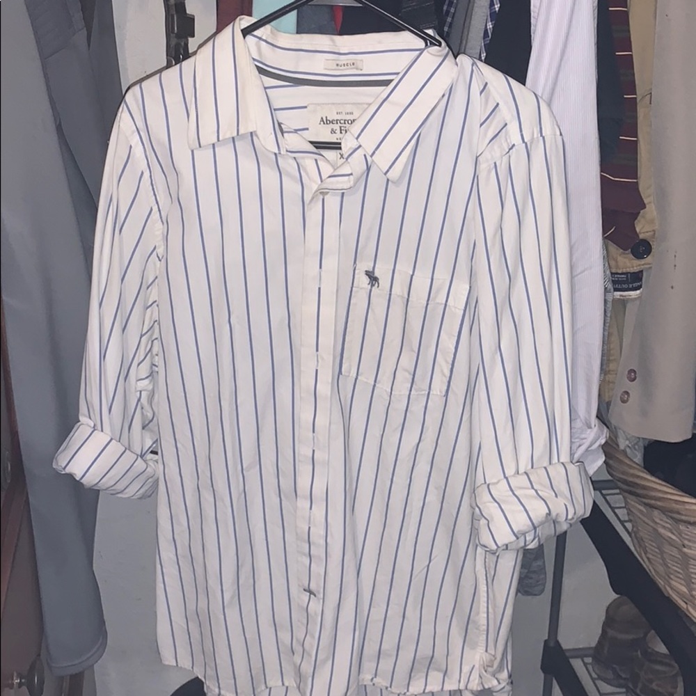 Abercrombie an Fitch long sleeve button up